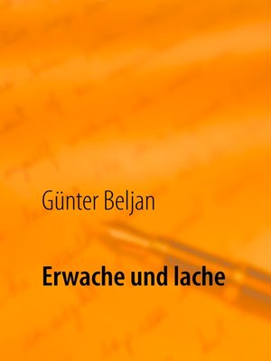 cover image of Erwache und lache